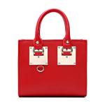 2016 spring and summer new European style leather leather handbag female retro