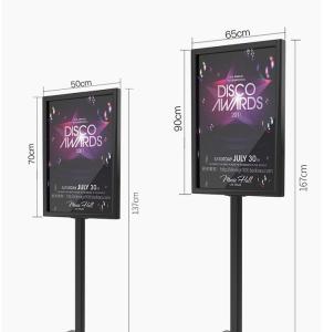 Quality Shopping Mall Retail Poster Display Exhibition Banner Stands Customized Service wholesale