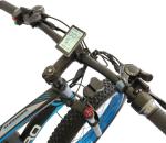Downtube 26 Inch Fat Tire Electric Bike Brushless Geared 30km/H
