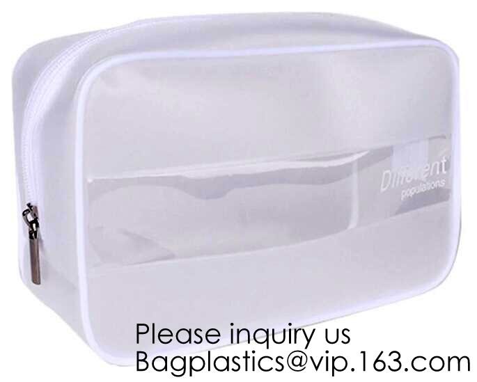 Waterproof PVC Cosmetic Pouch Wholesale Cheap Make Up Makeup Case Bag Travel Toiletry Pouch Organizer, bagease, bagplast