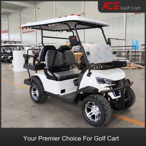 Quality Rack And Pinion Steering Electric Golf Cart With Metal Body And 6x8V Battery wholesale
