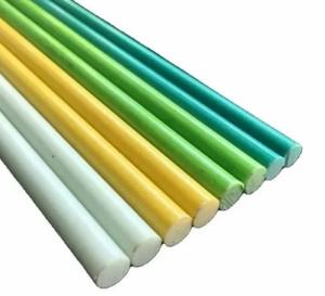 Quality Customizable FRP Solid Rod Fiberglass Bar Excellent Chemical Resistance wholesale