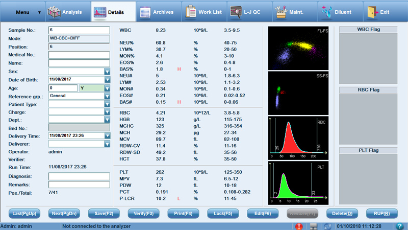 China wholesale superhuman mindray hematology analyz reagent 5 diff hematology analyzer