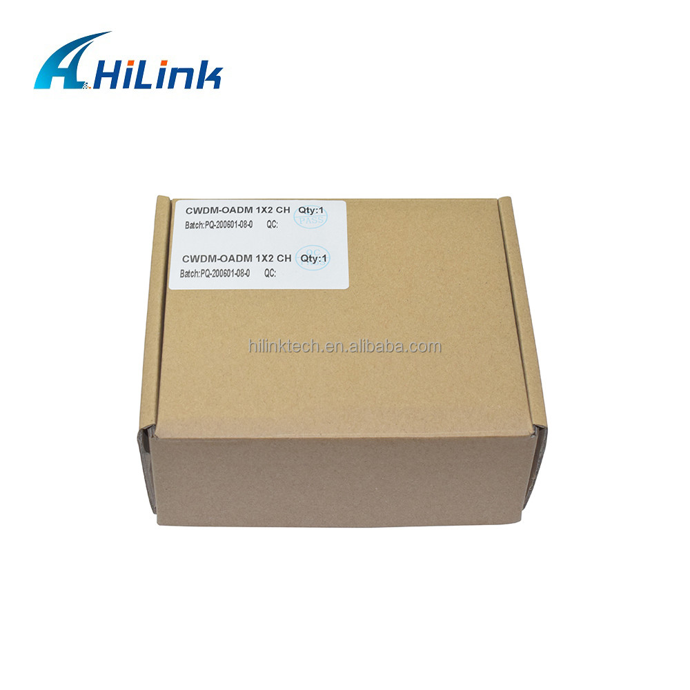 Optical Add - Drop Multiplexer 2CH 4CH 8CH CWDM OADM For Flexible FTTx Network Use