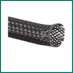 25mm PET Monofilaments Braided Flexible Sleeving For Airplane Industry