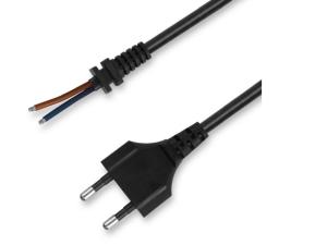 Quality INMETRO 2 Pin Brazil Power Cord ISO 14000 EPP Inner Flame Retardant wholesale