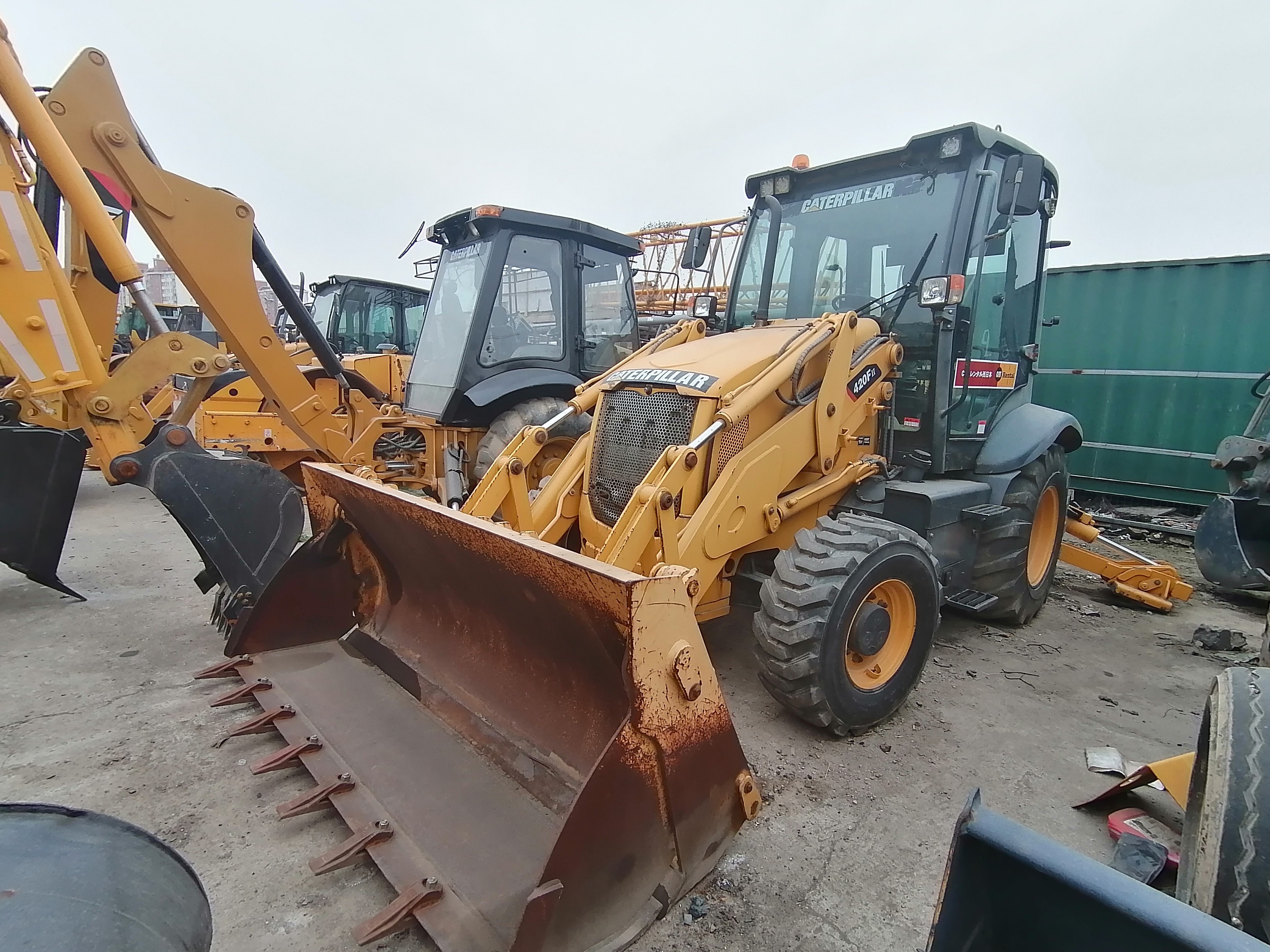 11 Ton Mini 2014 Caterpillar 420F Backhoe Loader Cat 420F