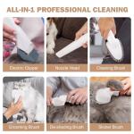 Vacuum Hair Clipper Kit for Easy and Effective Pet Grooming Product size 290*160