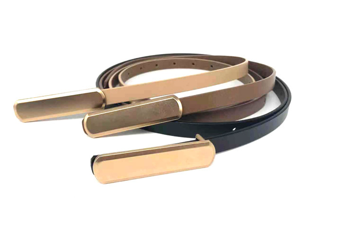 Custom 130cm Ladies Skinny Waist Belt For Jeans Dress