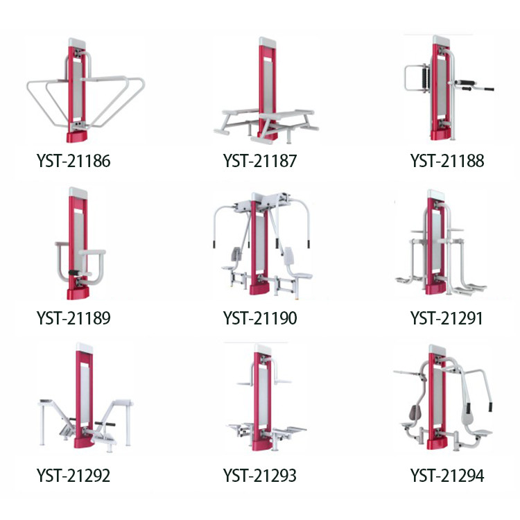 YST Brand Galvanized Steel Pipe Outdoor Fitness Equipment for Street Workout
