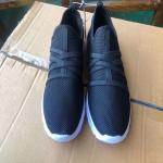 Ladies Flyknit Sport Shoes Casual And Fashion Confortable Wearable Black Color