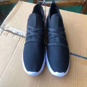 Quality Ladies Flyknit Sport Shoes Casual And Fashion Confortable Wearable Black Color wholesale
