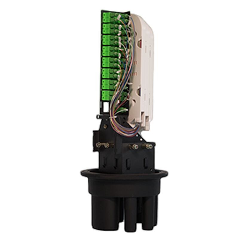 Waterproof Fiber Optic Splice Closure PC Joint Closure Optic Vertical Type