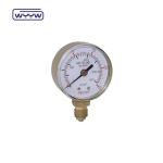 2" Economy Pressure Gauge Bottom Mount Argon Pressure Gauge