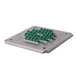 SC APC 28 Fiber Optic Fixtures , Polishing Fixture for Quartz capillary