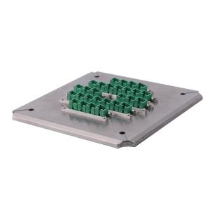 Quality SC APC 28 Fiber Optic Fixtures , Polishing Fixture for Quartz capillary wholesale