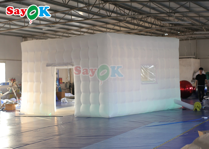 PVC Automatic Inflatable Lawn Tent Nightclub Inflatable Cube Party Tent