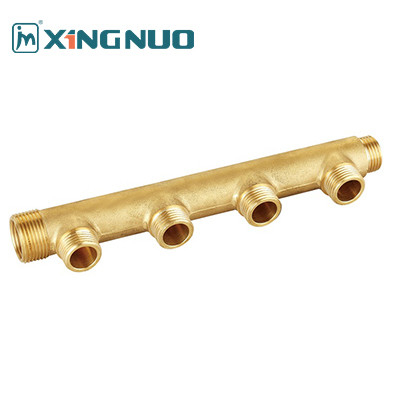 Brass Manifold Brass Distributor 1/2 Inch 3/4 Inch 1 Inch Male Threaded Connector For Industrial Use