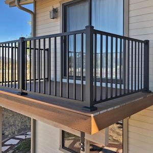 Quality Popular Style Design Railing Steel Powder-Coated Railing Classical design wholesale
