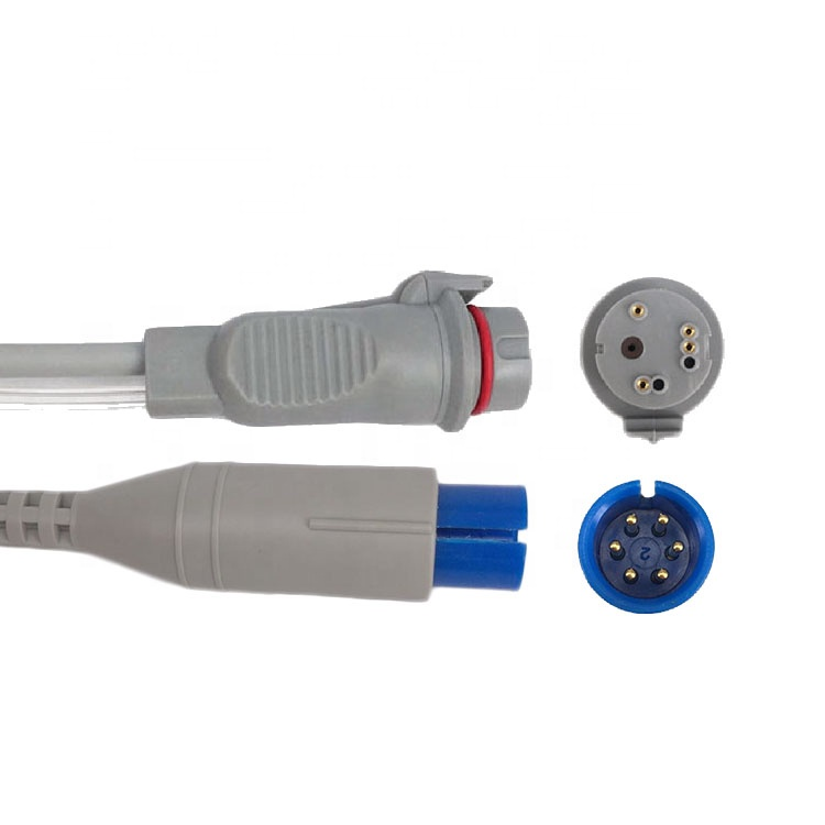 Compatible Mek Monitor to BD transducer IBP adapter cable