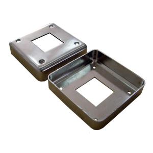 Quality OEM customized deep drawn automobile sheet metal stamping spare parts/stamping parts with 2B surface wholesale
