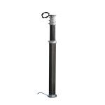 6m lockable CCTV pneumatic telescopic mast / CCTV poles/ aluminum telescoping