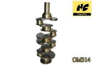 Quality OM314 314 030 6202 Mercedes Benz Engine Parts , Diesel Engine Crankshaft HRC46 - 52 wholesale