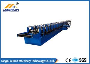 Quality CNC Control Steel Gutter Roll Forming Machine 20 Stations High Production Efficiency wholesale