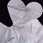 Waterproof Disposable Plastic Gloves , Latex Free Powder Food Grade Clear PE