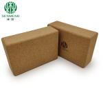 Custom Eco-Friendly Natural Non-Slip Wholesale Cork Yoga Brick