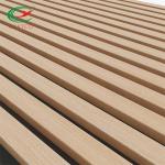 Fluted Wall Wooden Acoustic Panels Odorless Multiscene 600x1200mm