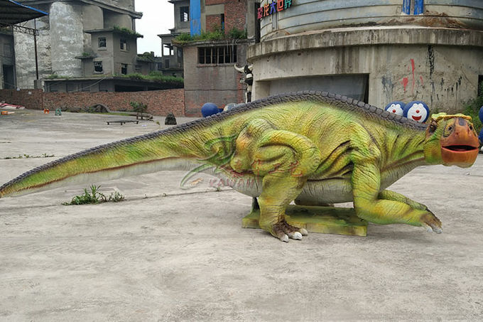 Soft Silicone Rubber Animatronic Dinosaur Maiasaura With Movements