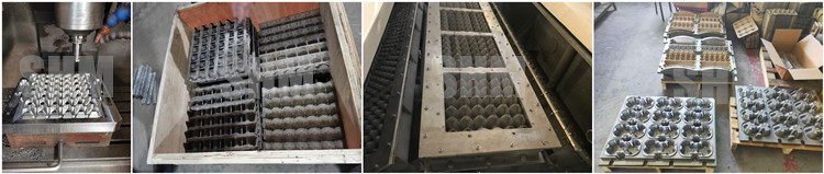 Small Paper Egg Tray Making Machine