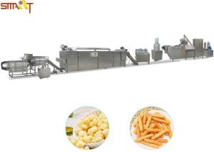 Quality Double Screw Corn Puff Snack Food Extruder Machine Stainless Steel wholesale