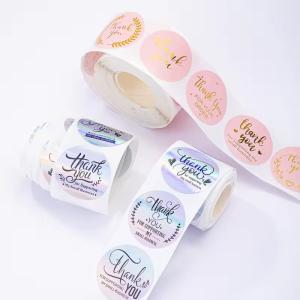 Quality Paper PVC Reel Cartoon Hot Stamping Synthetic Label Thermal Adhesive for Food wholesale