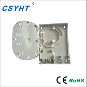 Quality CATV PLC ABS FTTH Indoor Termination Box Fiber Optic Distribution Box 4C wholesale