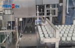 Sleeve Labeling Machine For Cell Culture Media Filler With 304 Stainless Steel