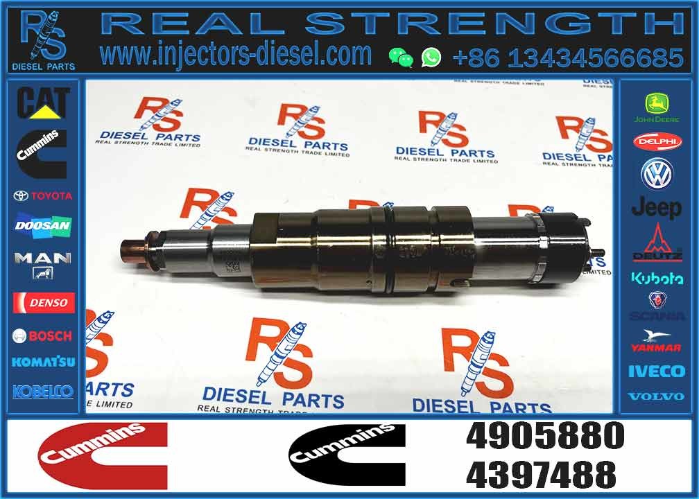6 Months Warranty Common Rail Diesel Engine Fuel Injector 4397488 For DC09 DC13 DC16 Diesel Engine 5579421 4384365