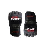 Custom Black Leather Boxing Gloves 10 Oz Competition Boxing Gloves