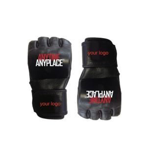 Quality Custom Black Leather Boxing Gloves 10 Oz Competition Boxing Gloves wholesale