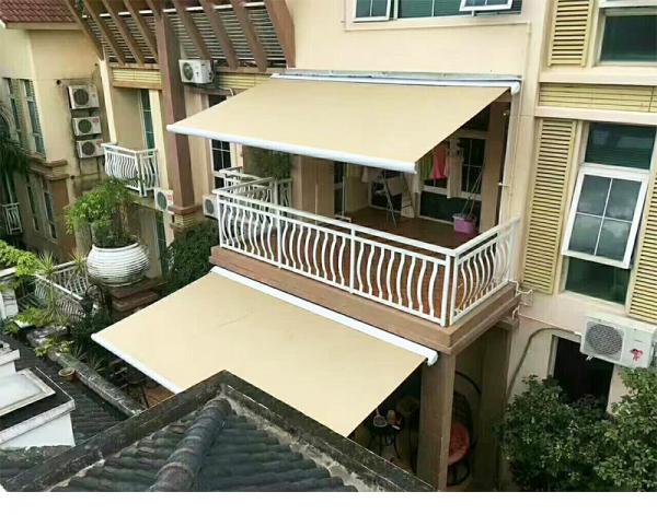 Chinese full cassette awning, Chinese awning manufacturer, Chinese awning factory