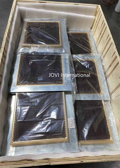 5.2mm Cell Hole Size Honeycomb Ventilation Panels Brass Plates