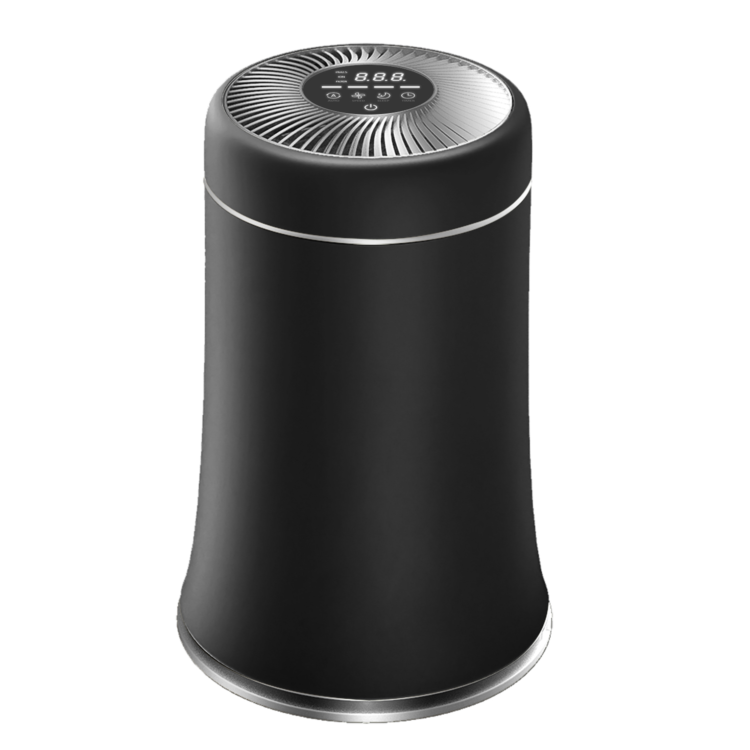 HEPA 13 Desktop Air Purifier 200 Sq Ft 100-240V 24W ABS Materials