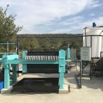 350mm Continuous Screw Press , Carcon Steel Industrial Screw Press