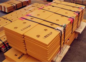Quality TIG Brand 4T6381 Wheel Loader Cutting Edges Dozer Spare Parts Yellow Color wholesale