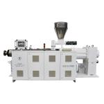 PVC Conic Twin Screw Double Screw Extruder ZS110/220 With 200kw High Output