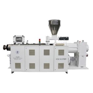 Quality ZS95/188 Conic Twin Screw Extruder PVC Tube Pipe Profile Line With Siemens Touch Screen Software wholesale