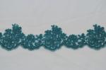 garment accessories fancy Embroidery cord lace border Different Color