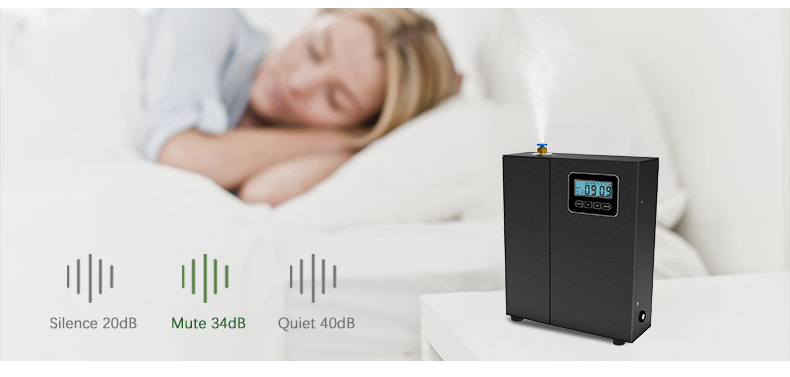150ML Commercial Bluetooth Air HVAC System Aroma Diffuser Scent Portable Wall Mounted Scent Machine Aroma Diffuser