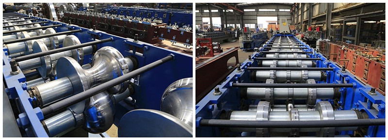 Colored Metal Ridge Cap Roof Tile Making Machine for Building Full Automatic